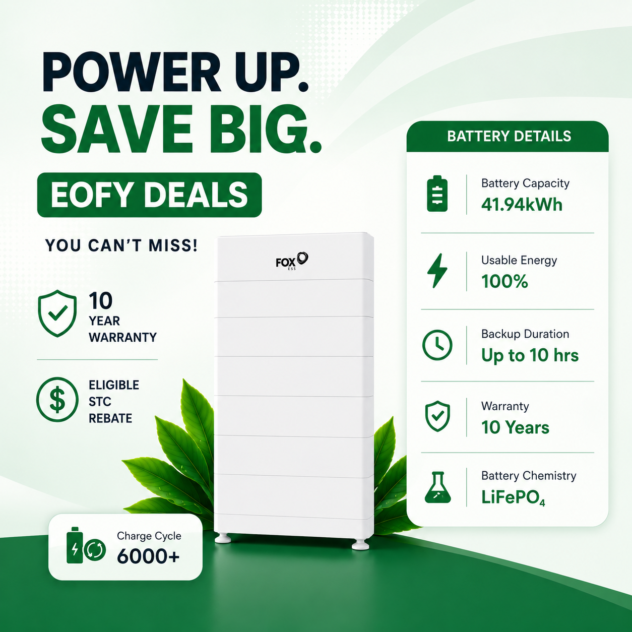 Fox ESS battery storage